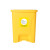 庄太太【25L黄色专用】脚踏式医疗废弃物垃圾桶ZTT-N0030
