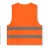 诺瑞斯安 反光背心 普通款安全背心橙色 交通环卫工地