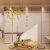 墨岩3d中式古典墙纸古筝教室茶室墙布养生馆直播间拍照背景墙壁纸壁布 凹凸丝绢布/㎡