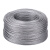 镀锌钢丝绳不包塑1.2mm-10mm捆绑钢丝绳生命线安全绳装饰拉线挂灯 轻型8mm(7.7)50米 送卡头4个