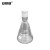 安赛瑞 玻璃三角烧瓶（2个装）螺纹口三角瓶直口锥形瓶实验室仪器200ml 含胶塞 600437