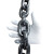 英耐特 G80级锰钢起重链条吊装索具国标铁链吊索具葫芦链条拖车链条吊链 22mm*1米（15吨拉力） 