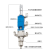 点胶阀点胶设备回吸阀顶针阀千分尺微调阀柱塞式气缸大流量硅胶阀 65喷雾阀 金色