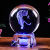 初凝（CHUNING）母亲节生日礼物女生送女友男生定制投影水晶球摆件小夜灯十二生肖 兔 8厘米充电款