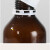 戴丹直销500ml棕色实验瓶试剂盐水玻璃瓶螺口样品瓶防盗玻璃甲醇空瓶 250毫升棕色带刻度8只