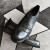 塔驰密司（TOUCH MISS）男鞋德比鞋新款复古手工牛皮圆头商务正装休闲鞋男FX22082004 黑色 42