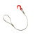 臻工品  钢丝绳3.5米 16粗钢丝绳 起重钢丝绳 单位：米 一端钩子一端编织环 