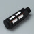 消音器5.5 气动电磁阀塑料消声器黑色蓝色PSL-01/02/03/04/06分1寸接头消音MSY 黑色塑料1  1寸