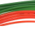 定制聚氨酯皮带PU圆带圆条传动带绿色粗面带红色光面带2mm-18mm可代接 红色光面4mm 其他