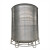 304不锈钢水箱立式加厚水塔储水桶太阳能楼顶厨房储水罐酒罐 5吨加厚(直径1.53M2.8M)带支架 带支架