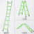 百圣牛梯子家用人字梯米可变直梯两用电工爬梯工程梯子工地铝合金 铝合金特厚款工程梯3-6米