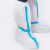 德银 性使用鞋套脚套无纺布独立包装 蓝色升级款1双高筒鞋套