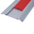 比鹤迖 BHD-0767 防撞条铝合金楼梯防滑台阶压条 50平板-红色 1米