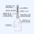 瓶口分配器 TKJ-30可调式定量加液器 实验室液体分配器套装 透明瓶套装-1000ml