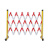 月桐（yuetong）YT-SS1 加厚可移动护栏伸缩围栏 红白 1.2X2m