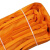 稳斯坦 WST863 搬运吊装捆绑带拖车救援绳 环形橙色20吨6米 起重柔性穿丝吊车行吊带
