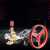重巡(二孔加厚铜+B型皮带轮+压力表)5558型商用洗车机泵头总成铜刷车超高压专业泵头配件机剪板zx
