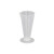 HKNA 实验室透明塑料杯子 耐高温带刻度量杯 塑料烧杯1000ml 