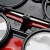 代尔塔 电焊气焊铜焊眼镜 防强光防飞溅焊接眼罩 101013 红色