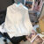 光格白色jk制服衬衫女长袖韩版学院风小众秋季新款外穿衬衣女棉衣棉服 白色 2XL 120-135斤