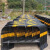 铿铿（KENGKENG）黄黑铁马护栏交通道路施工安全警示临时分流栏排队防撞隔（不包运 大量