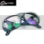 仁聚益电焊眼镜焊工防护专用防强光防打眼烧电焊紫外线护目镜 浅色+绑带