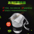 勋狸粑40塑料透明口罩餐饮口罩酒店餐厅厨房厨师口罩防雾防口水飞沫口罩 透明口罩 20只