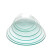 午励 玻璃表面皿 耐高温结晶皿盖 圆皿 烧杯盖 10片70mm 