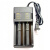 18650锂电池3.7v快充头灯小风扇手电筒26650大容量通用充电器4.2v 4支尖头186504槽充电器 3200-34