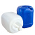 定制塑料桶对角桶堆码桶25升方形化工桶油桶带盖密封桶实验室废液桶 25白色对角桶(特厚)