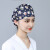 初构想化疗纯帽子棉手术室帽子棉绣花护士帽月子化疗包头帽牙科口腔医生工作帽男女 红色星星