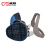 诚格（C&G）防毒面具半面罩 9500+CG801套装升级硅胶款 防烟雾霾透气喷漆防毒面罩 深蓝 