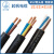 电缆 RVV护套软线零卖2/3/4/5芯*0.5/0.75/1/1.5/2.5/4/6铜芯 黑色 1米 剪断不退不换 5芯1.5平方毫米