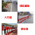 兆安德 钢管警示柱防撞柱停车桩挡车路障路桩铁立柱加厚地桩柱 备件（定制） 红白18法兰76-600a-1.5 