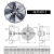 三木外转子风机4E300/350/4D400/4D450/4D500冷凝蒸发器散热风扇 YWF(K)4E300S-Z(220V)