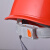 禄华 安全帽 WX-V3 红色 带透气孔 新国标可印字 ABS 工地工业 建筑 防砸 抗冲击 一指键