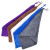 海斯迪克 HKY-190 超细纤维方巾 擦车毛巾 柔软吸水抹手巾 紫色10条