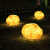LED发光仿真石头灯夜景玻璃钢景观灯防水公园别墅灯 绿宝石-接电款(250*300mm)