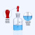 久龙玺 实验室用玻璃滴瓶棕色滴瓶 玻璃英式滴瓶 刻度滴瓶 普料透明30ml