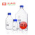 杜兰瓶高硼硅蓝盖试剂瓶GL45口液相补料瓶研发 2000ml(瓶+蓝盖+蓝色倾倒环)