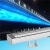 短云水纹洗墙灯户外防水LED桥梁外墙地面3d动态流水氛围条形水波纹灯 60W/七彩/220V（动态）