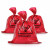 鸣磐耐高温高压生物危险品垃圾袋PP红色废弃物处理袋医疗垃圾袋 红色97x122cm（50个）