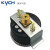 凯宇气动 KYCH Y-50/40/60ZU气动压力表轴向带边/轴向带卡子支架式 压力表玻璃面 Y-60ZT(带边）-027 0.4~0.5