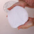 GJXBP白色圆形防尘粉透气工业车间头戴式尼龙面内海棉易呼吸口罩 加厚款俩包(二十个)