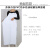 亿汀 劳保白色PVC防水防油耐磨加厚围裙	120*80单位件