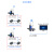 LoRa数传开关量模拟量无线io采集通讯Modbus模块RS232/485 LORA-MODBUS-1DI1DR_无线1入1继 3米_3米