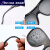 电焊防护眼镜焊工专用烧焊防飞溅打磨切割护目镜防尘二保焊防打眼 弧形平光镜黑色