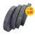 黑碳化硅砂轮橡胶 铝 专用 黄铜砂轮 大气孔磨铝砂轮非标定做 200*25*32C60K