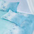 水星家纺100%纯棉床单夏季单双人单件适合裸睡被单床罩230x245cm星蓝