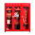 微型消防站消防柜消防器材全套装灭火箱展示建筑工地柜工具物资柜 红色 7人豪华消防站